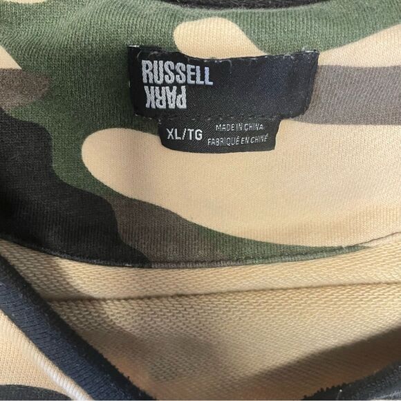 Russell Park mens XL sweater camo green - Picture 3 of 5